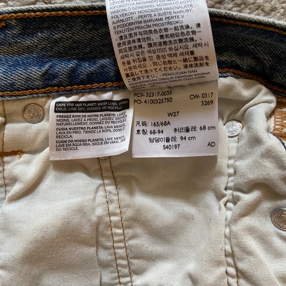 Levi’s 501 button fly shorts - Picture 2 of 5